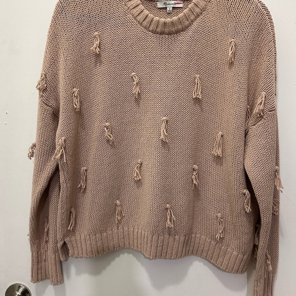 Madewell Tassel Pullover Sweater Sz M - Picture 7 of 9